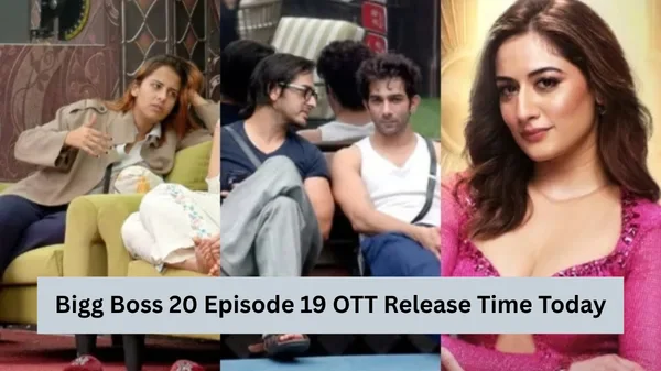 Bigg Boss 20 Episode 19 OTT Release Time Today